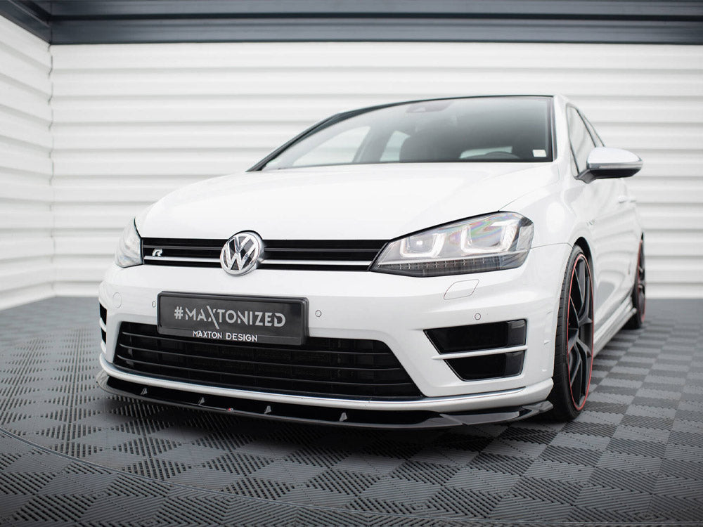 Front Splitter V.6 Volkswagen Golf R / R-Line Mk7