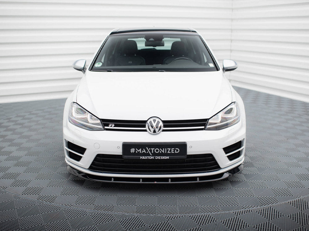 Front Splitter V.6 Volkswagen Golf R / R-Line Mk7