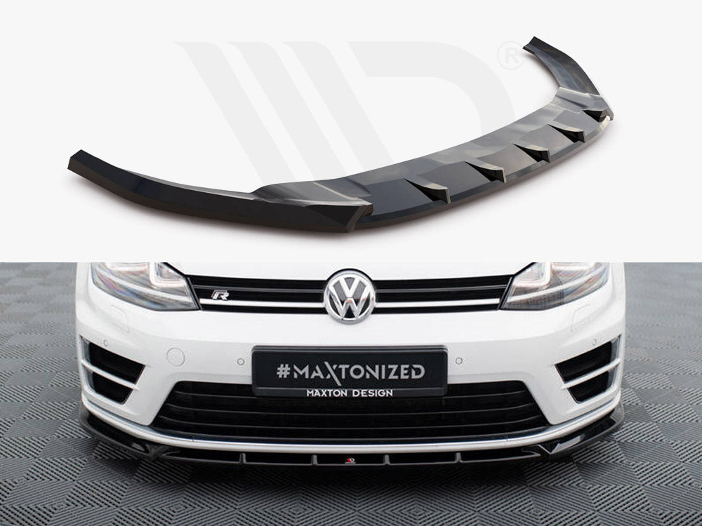 Front Splitter V.5 Volkswagen Golf R / R-Line Mk7