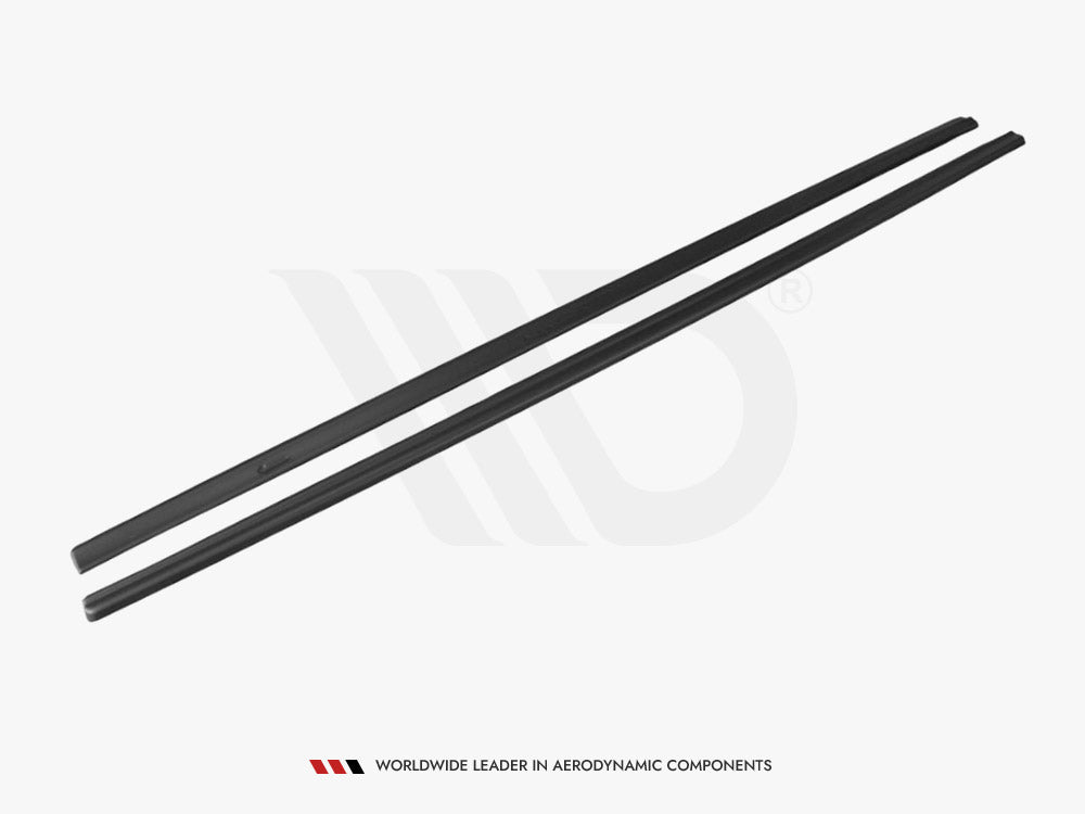 Side Skirts Diffusers Volkswagen Passat R-Line B7 - Textured