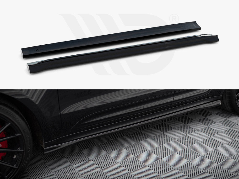 Side Skirts Diffusers Porsche Macan T / Gts Mk1 Facelift 2