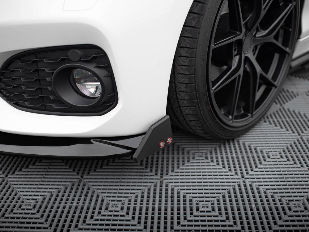 Front Splitter V.5 + Flaps Bmw 1 M-Pack / M140I F20 Facelift