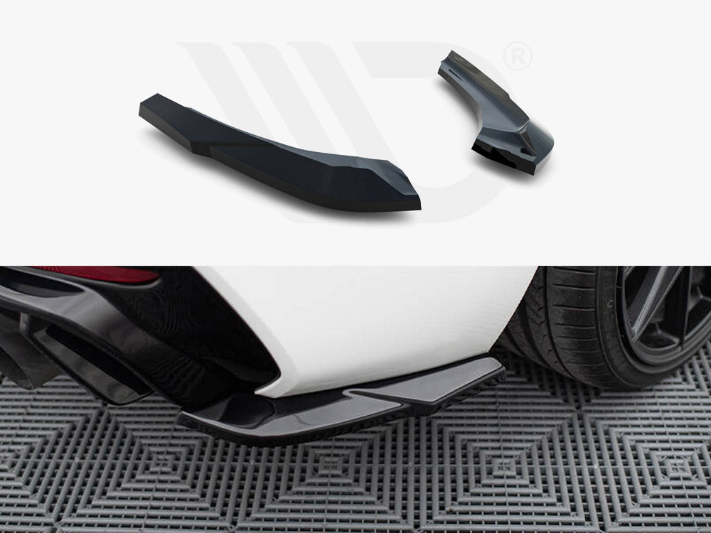 Rear Side Splitters V.5 (For Rear Valance V.3) Bmw 1 M-Pack / M140I F20 Facelift