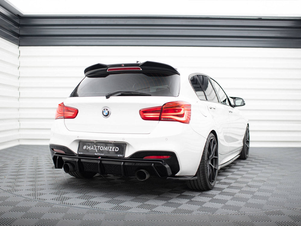 Rear Side Splitters V.5 (For Rear Valance V.3) Bmw 1 M-Pack / M140I F20 Facelift