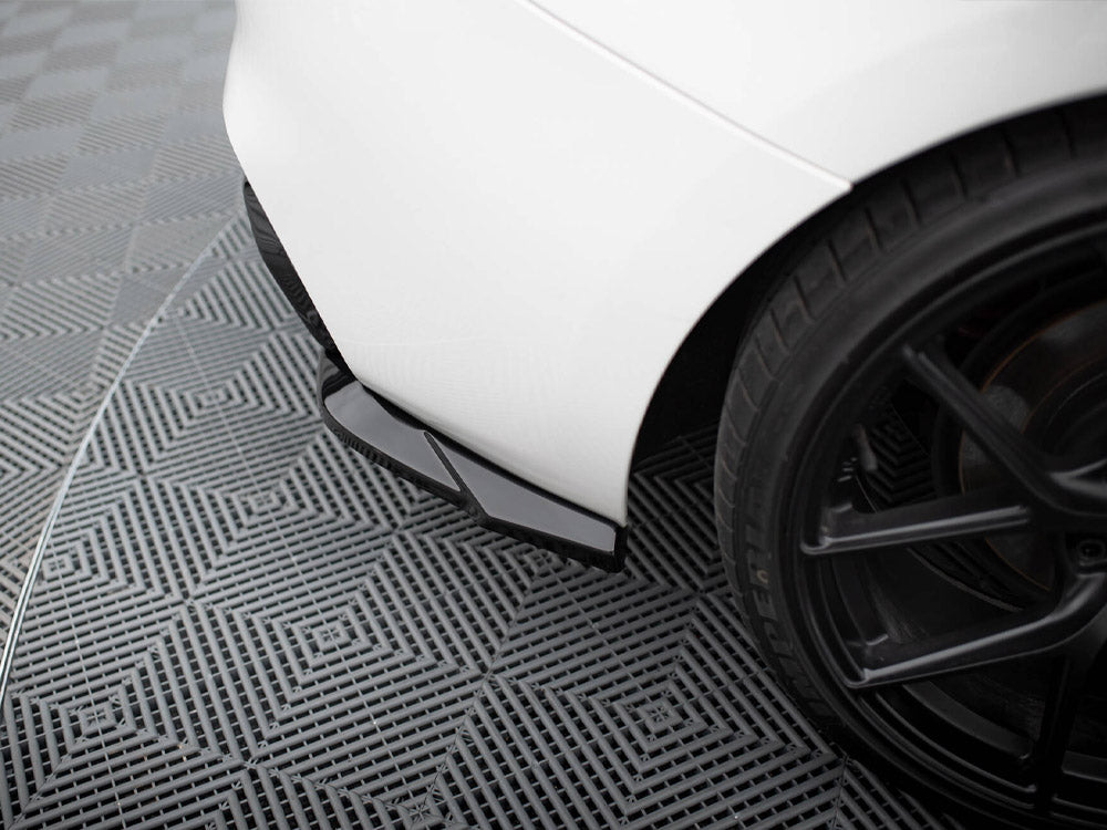 Rear Side Splitters V.5 (For Rear Valance V.3) Bmw 1 M-Pack / M140I F20 Facelift