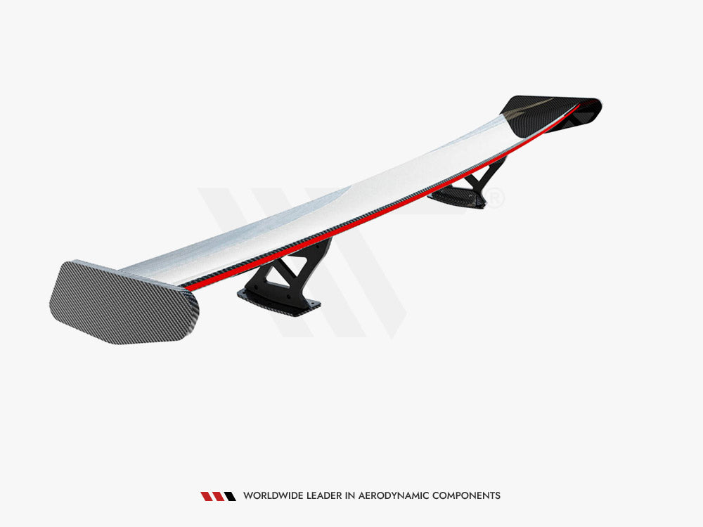 Carbon Spoiler With Internal Brackets Uprights + Led Bmw 4 F32 / 4 F32 M-Pack Coupe