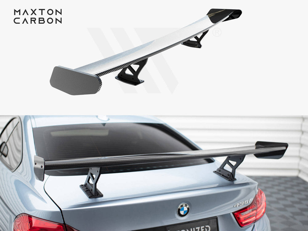 Carbon Spoiler With Internal Brackets Uprights Bmw 4 F32 / 4 F32 M-Pack Coupe