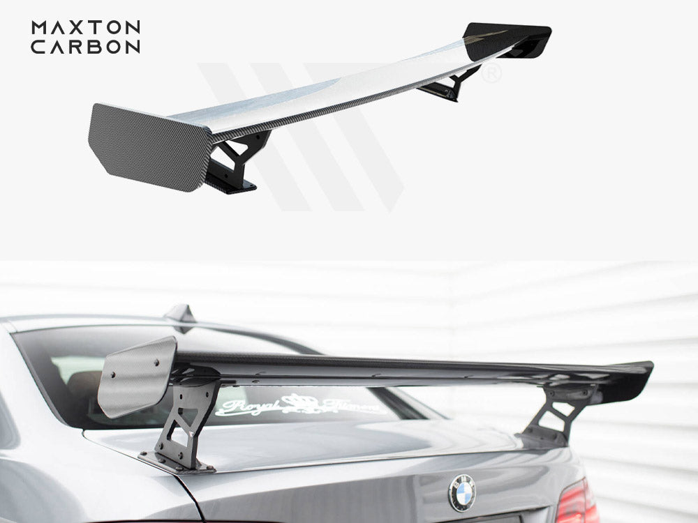 Carbon Spoiler With External Brackets Uprights Bmw 3 / M3 Coupe E92
