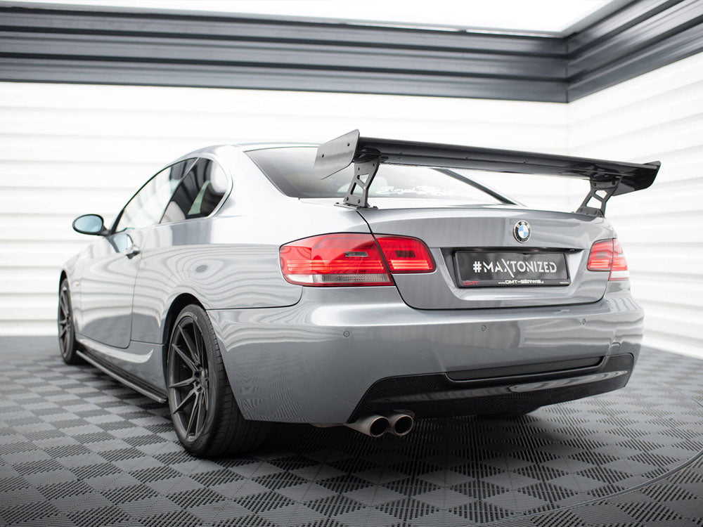 Carbon Spoiler With External Brackets Uprights Bmw 3 / M3 Coupe E92