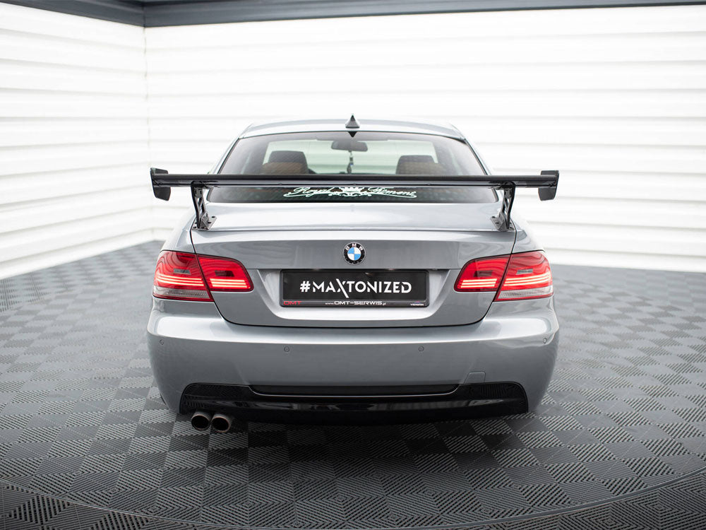 Carbon Spoiler With External Brackets Uprights Bmw 3 / M3 Coupe E92