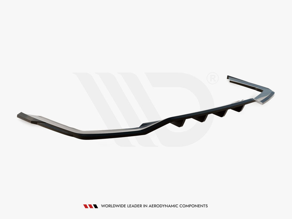 Rear Splitter (Vertical Bars) V.2 Bmw 7 M-Pack G11 / G12 Facelift
