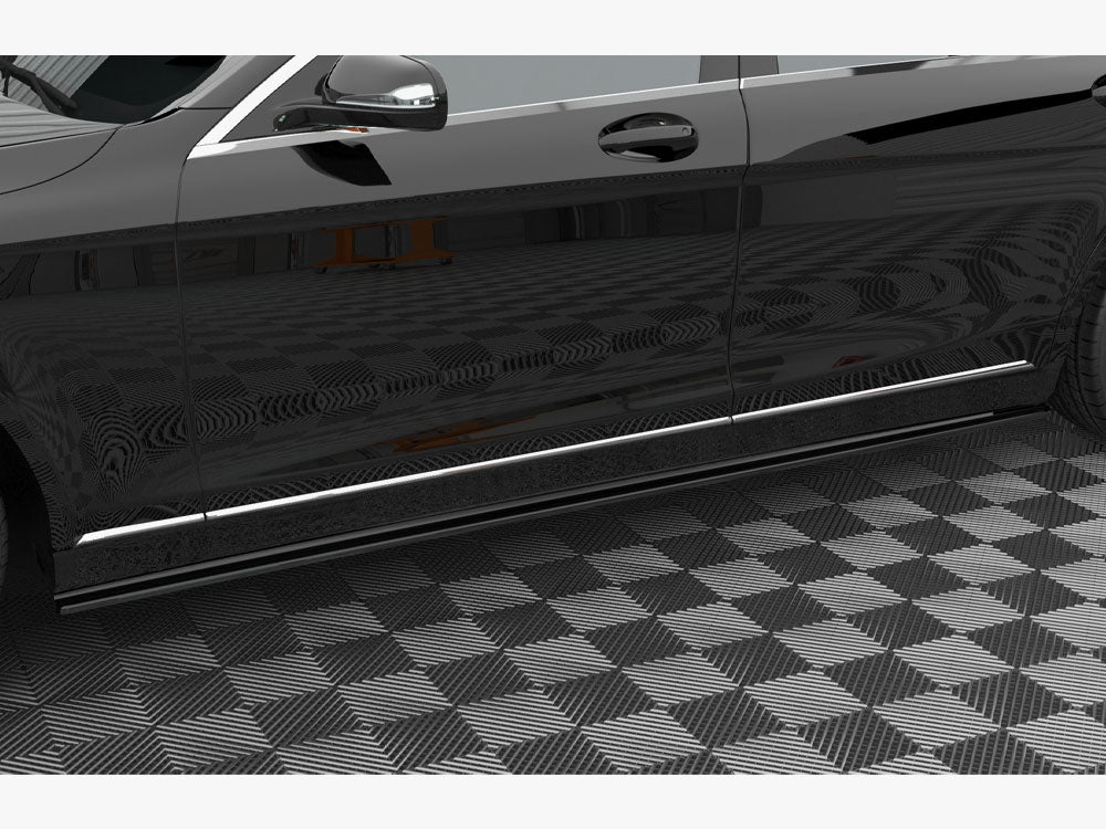 Side Skirts Diffusers Mercedes-Benz S Long W222