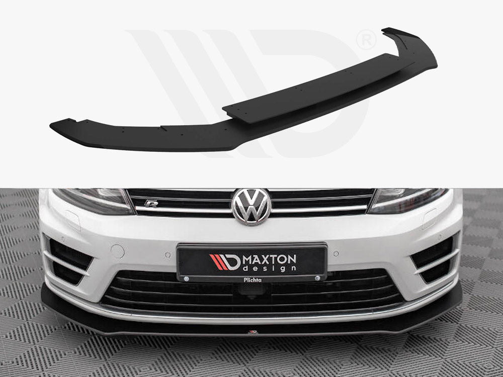 Street Pro Front Splitter V.1 Vw Golf R Mk7