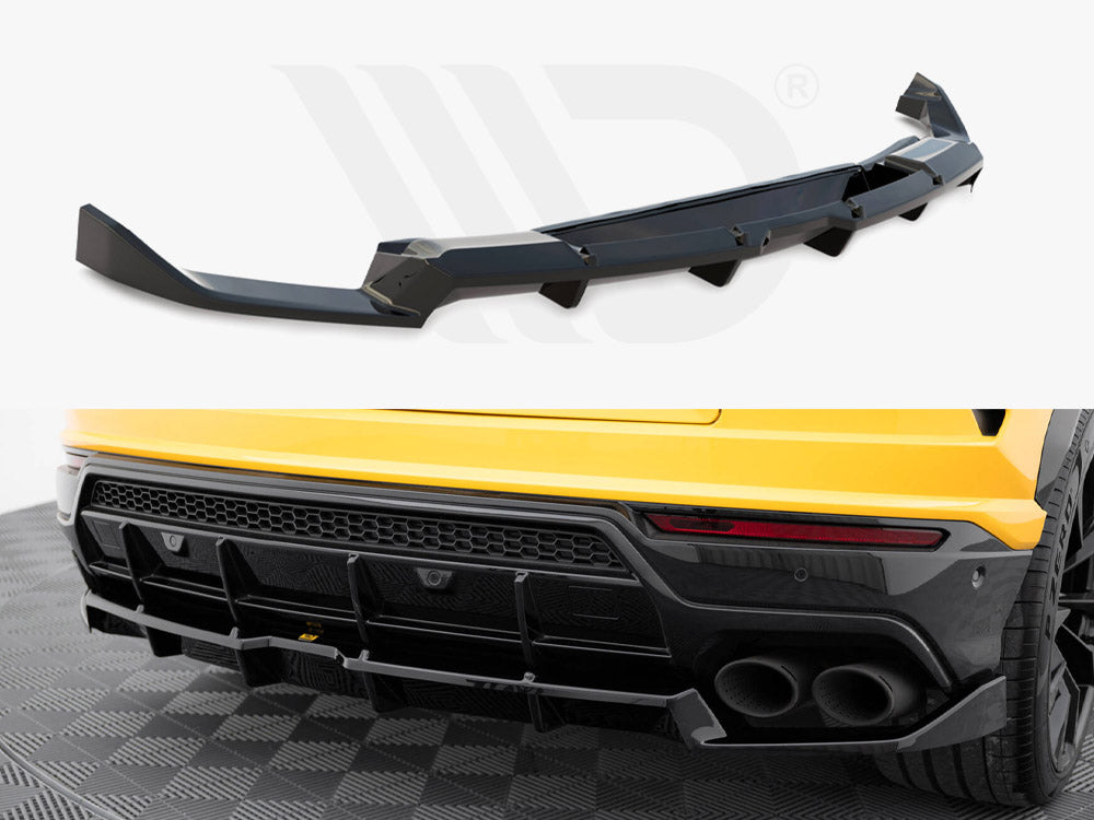 Central Rear Splitter (Vertical Bars) Lamborghini URUS Mk1