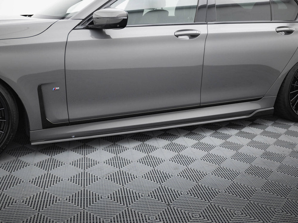 Carbon Fiber Side Skirts Bmw 7 M-Pack G11 Facelift