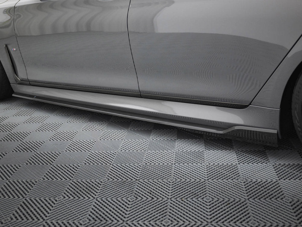 Carbon Fiber Side Skirts Bmw 7 M-Pack G11 Facelift