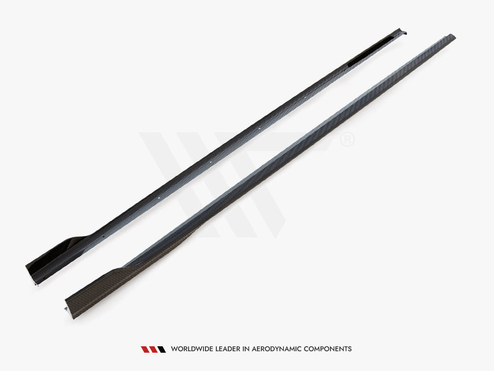 Carbon Fiber Side Skirts Bmw 7 M-Pack G11 Facelift