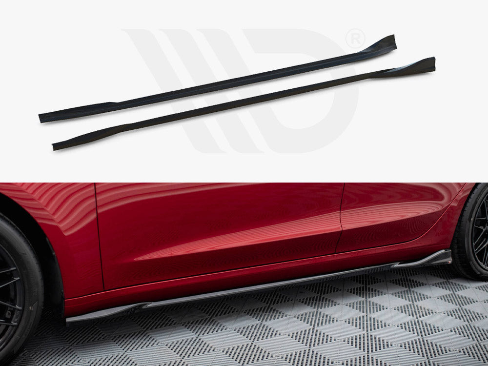 Side Skirts Diffusers V.1 Tesla Model 3 FL Project Highland