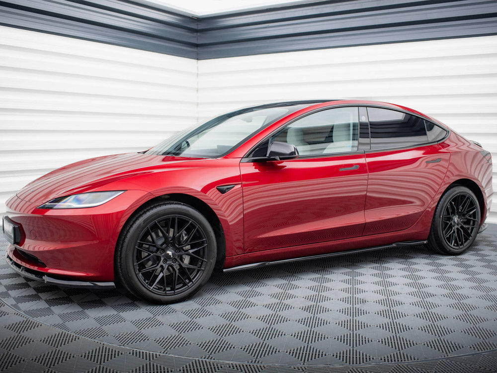Side Skirts Diffusers V.2 Tesla Model 3 FL Project Highland