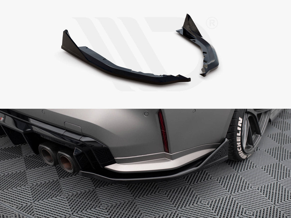 Rear Side Splitters V.5 (For Rear Valance V.1) Bmw M4 G82