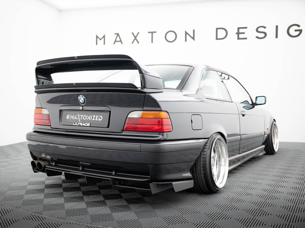 Bottom Spoiler Cap Bmw M3 / 3 M-Pack E36 Coupe Gt - Textured