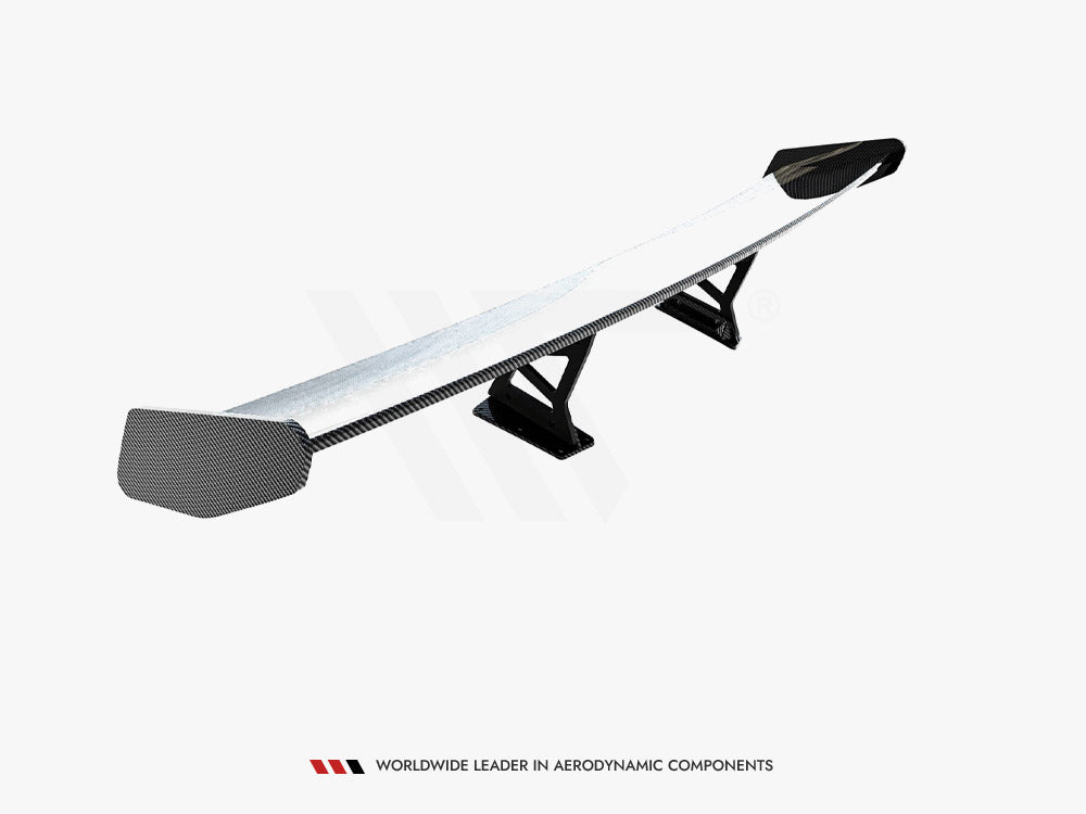 Carbon Spoiler With Internal Brackets Uprights V.1 Porsche 718 Cayman Gts 982C