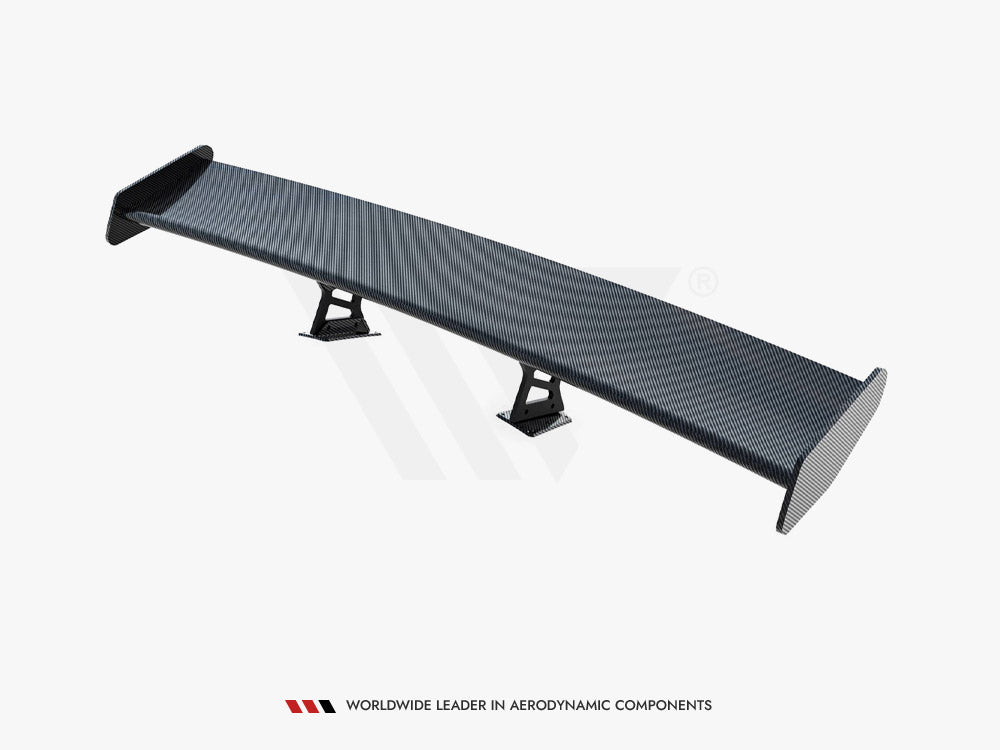 Carbon Spoiler With Internal Brackets Uprights V.1 Porsche 718 Cayman Gts 982C