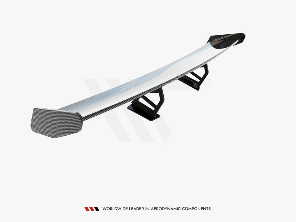 Carbon Spoiler With Internal Brackets Uprights V.2 Porsche 718 Cayman Gts 982C