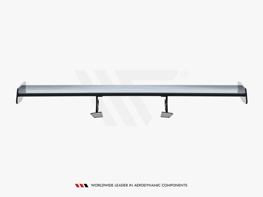 Carbon Spoiler With Internal Brackets Uprights V.2 Porsche 718 Cayman Gts 982C