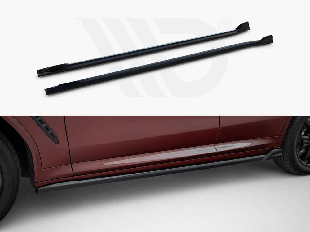 Side Skirts Diffusers Bmw Ix3 M-Pack G08 Facelift