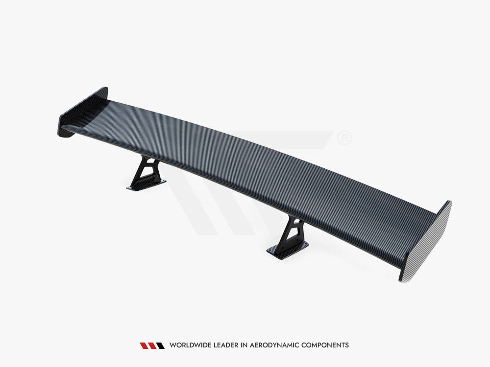 Carbon Spoiler With Internal Brackets Uprights + LED Mercedes-Benz CLA Coupe C118 / C118 Facelift