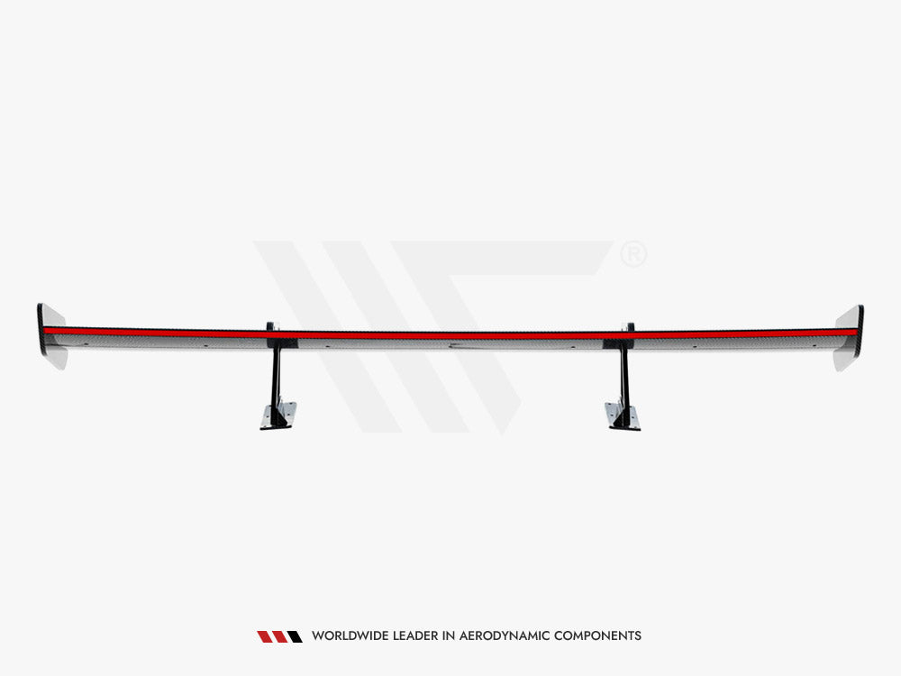 Carbon Spoiler With Upper Swan Mounting + LED Mercedes-Benz CLA Coupe C118 / C118 Facelift