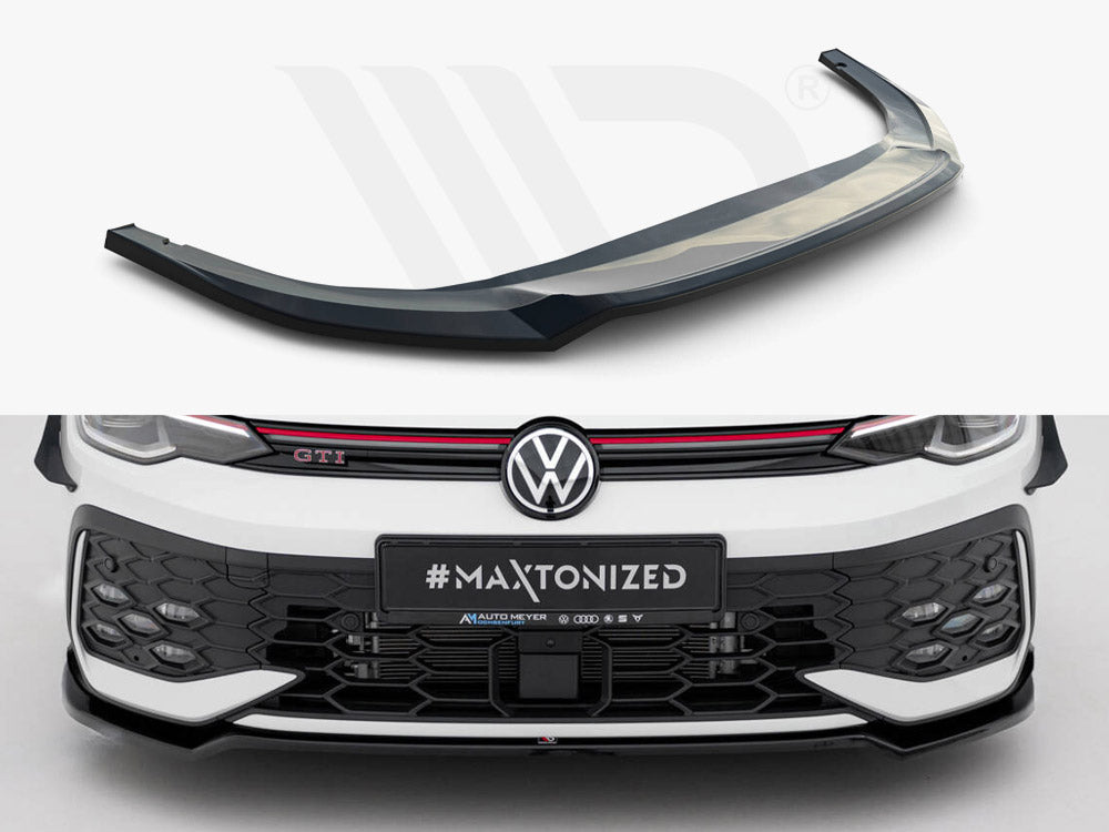 Front Splitter V.3 Volkswagen Golf Gti / Gte / R-Line Mk8 Facelift