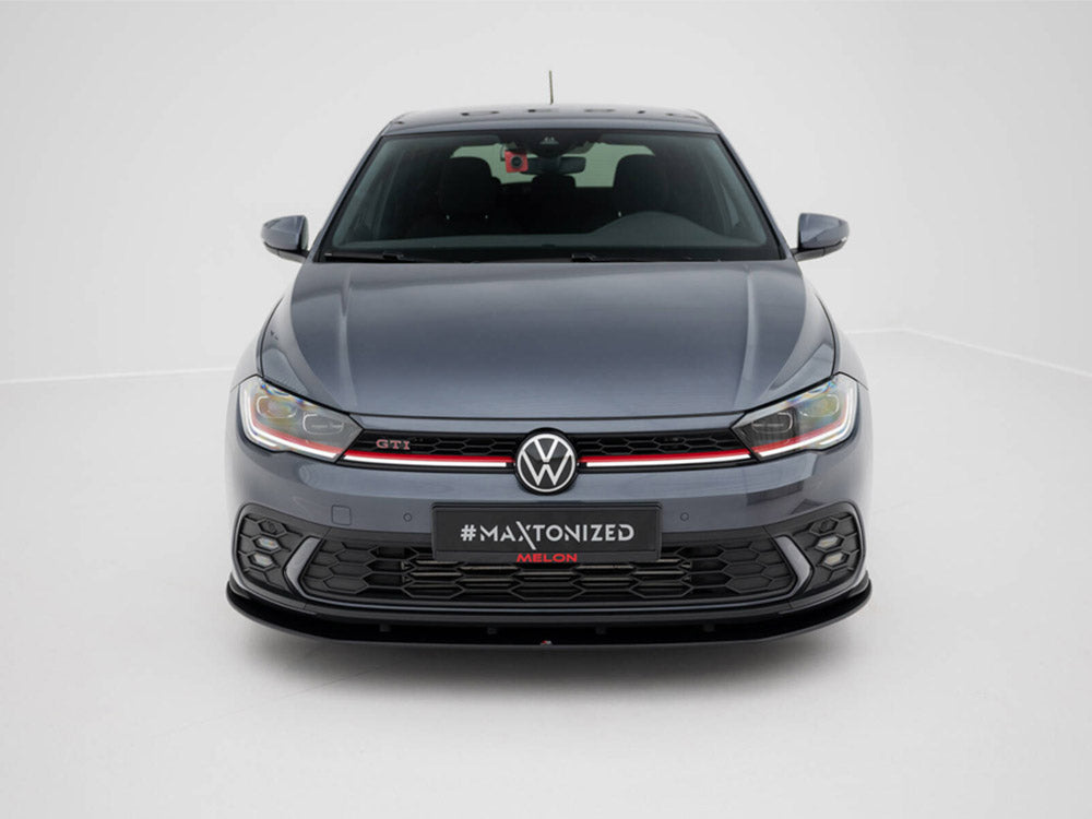 Street Pro Front Splitter Volkswagen Polo Gti Mk6 Facelift