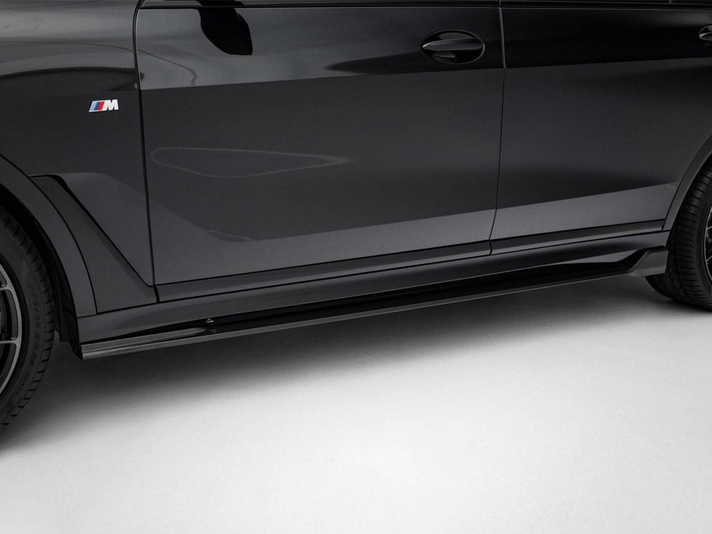 Carbon Fiber Side Skirts Bmw X7 M-Pack G07 Facelift