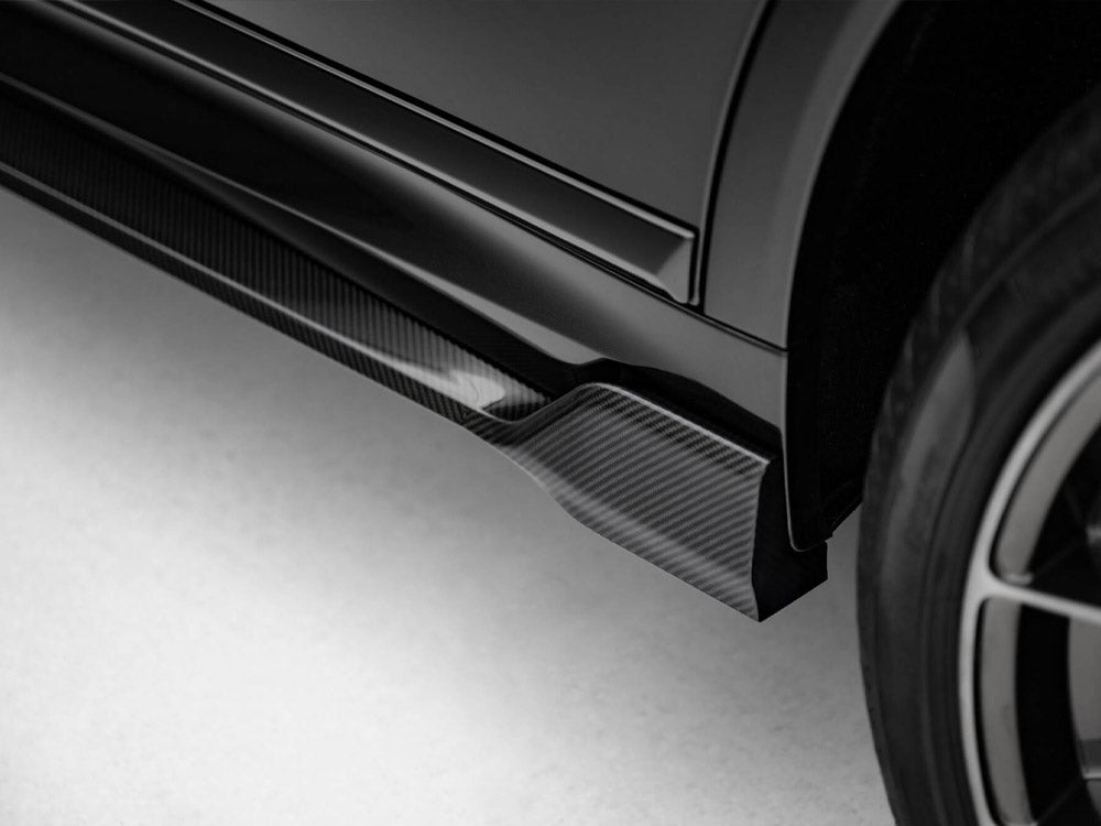 Carbon Fiber Side Skirts Bmw X7 M-Pack G07 Facelift