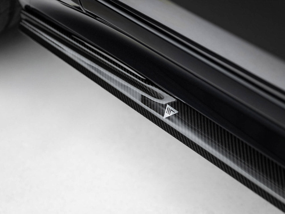 Carbon Fiber Side Skirts Bmw X7 M-Pack G07 Facelift