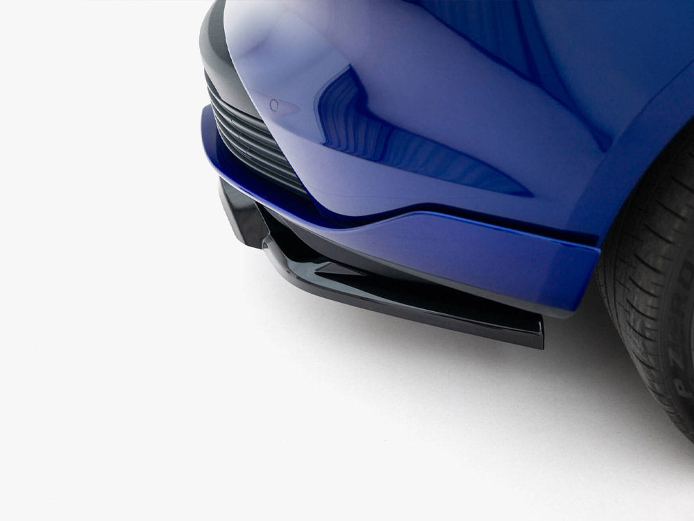 Rear Splitter (Vertical Bars) Porsche Taycan Turbo S Mk1