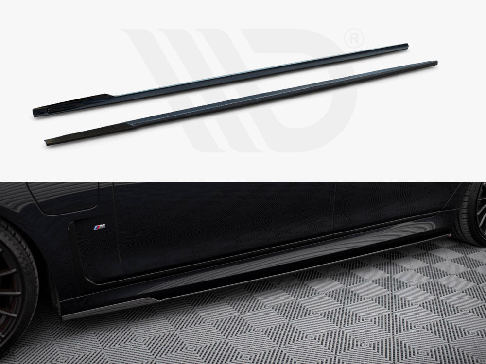 Side Skirts Diffusers V.2 Bmw 7 Long M-Pack G12