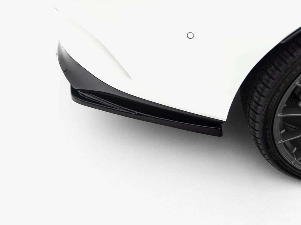 Rear Splitter (Vertical Bars) Mercedes-AMG CLA 35 / 45 Coupe / Shooting Brake C118 Facelift / X118 Facelift