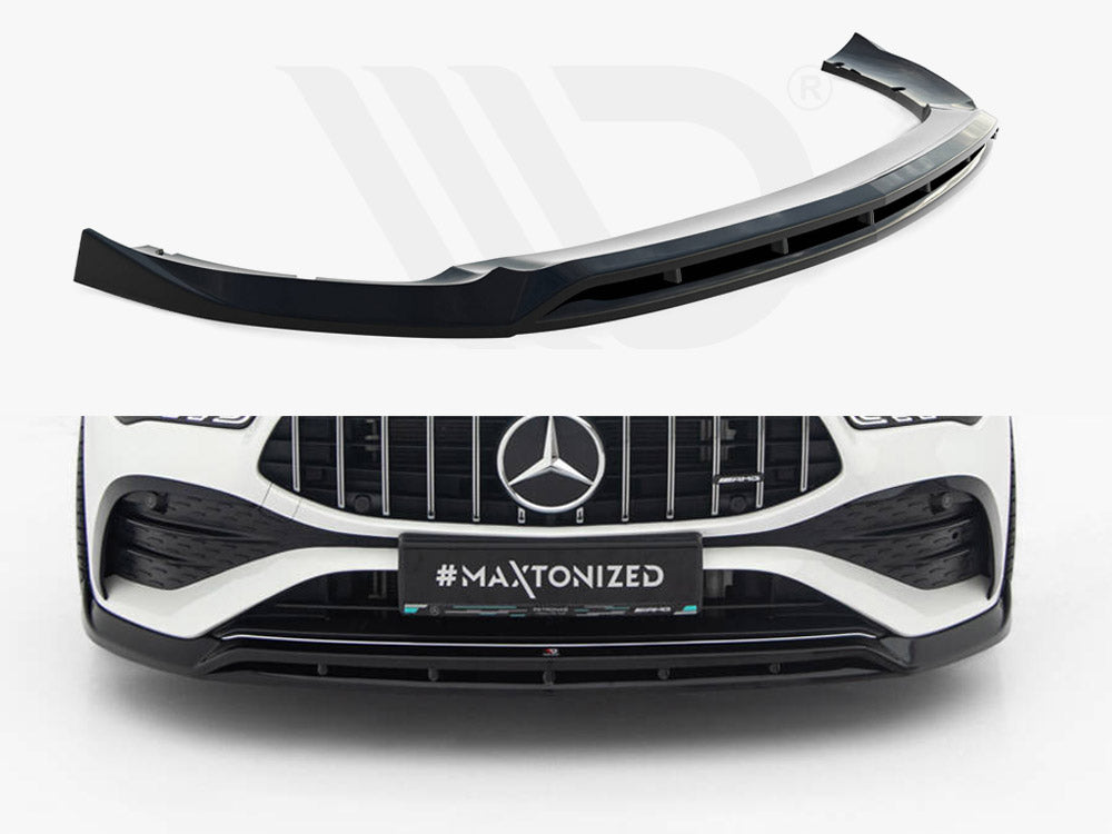 Front Splitter Mercedes-AMG CLA 35 Coupe / Shooting Brake C118 Facelift / X118 Facelift