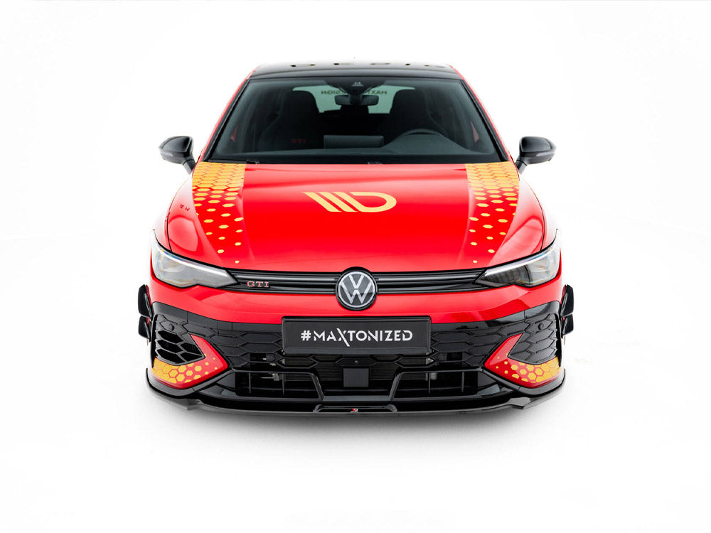 Front Splitter V.3 Volkswagen Golf Gti Clubsport Mk8 Facelift