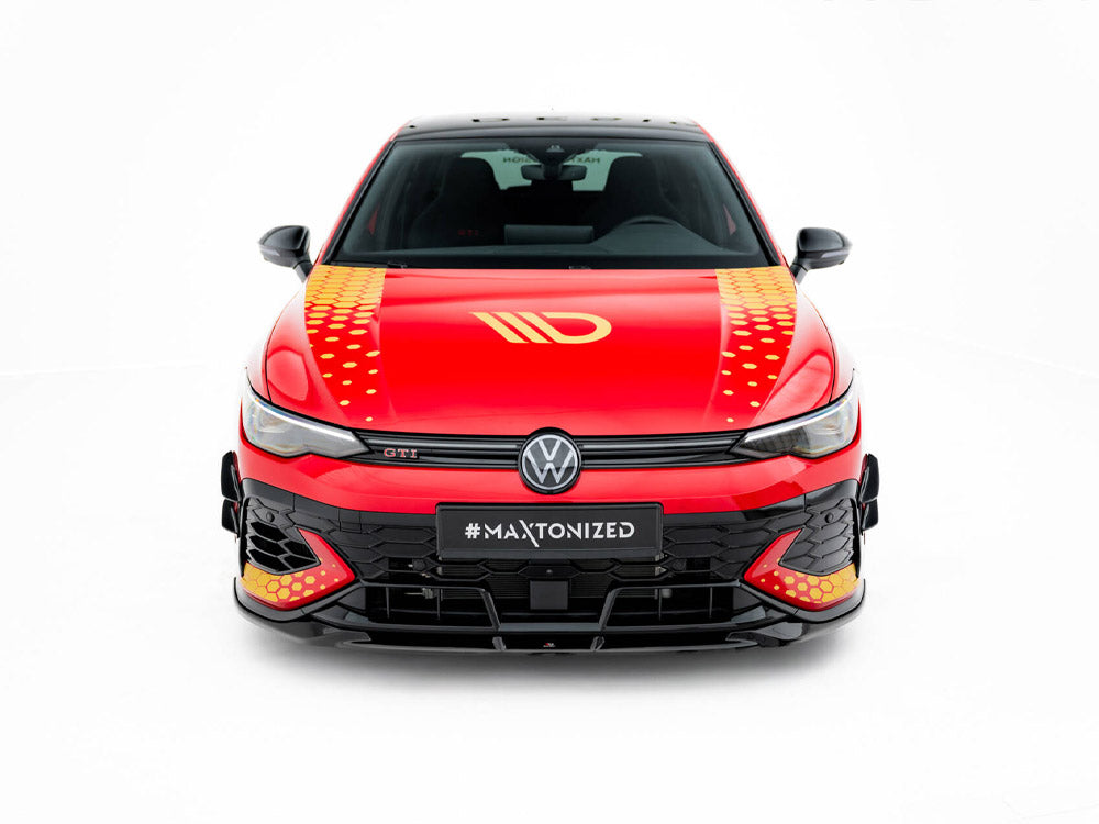 Front Splitter V.1 Volkswagen Golf Gti Clubsport Mk8 Facelift