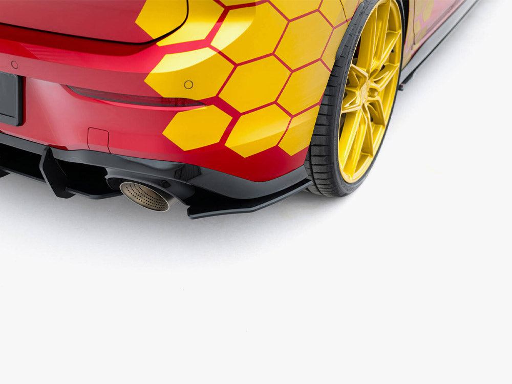 Street Pro Rear Side Splitters Volkswagen Golf Gti Clubsport Mk8 Facelift