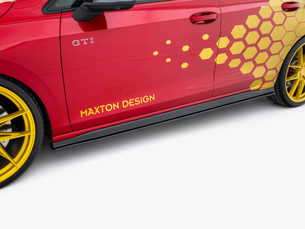 Street Pro Side Skirts Diffusers Volkswagen Golf Gti Clubsport Mk8 Facelift