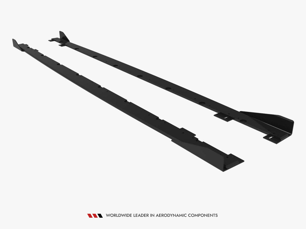 Street Pro Side Skirts Diffusers + Flaps Bmw 1 M-Pack F70