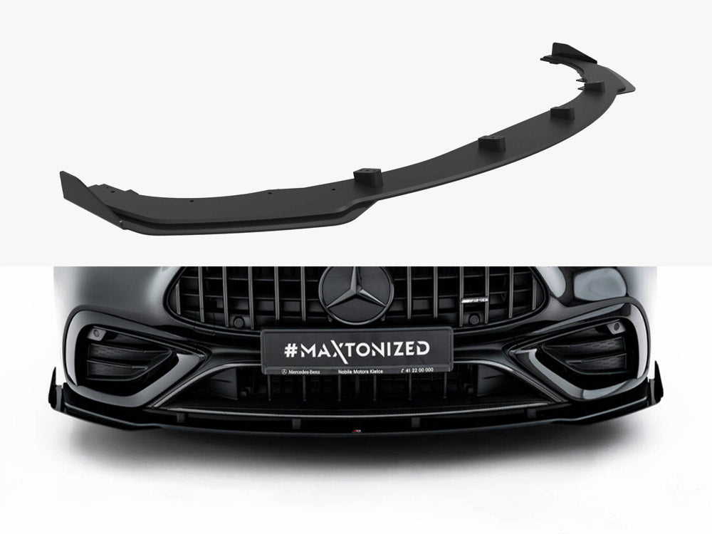 Street PRO Front Splitter + Flaps Mercedes-AMG CLE 53 C236