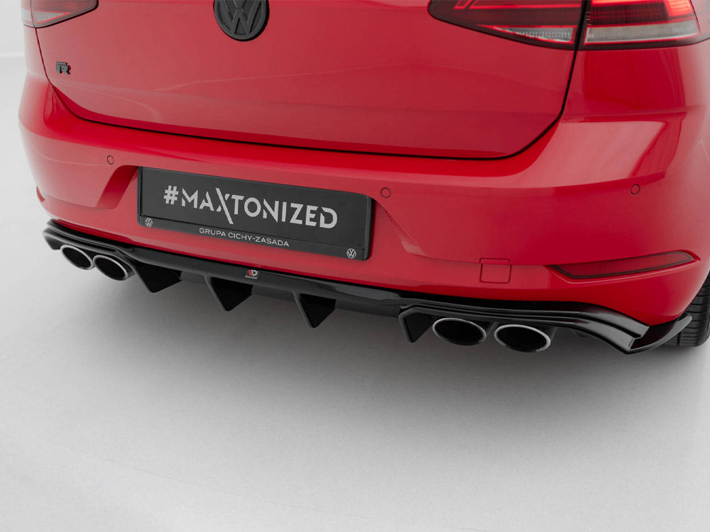 Rear Valance V.3 Volkswagen Golf R Mk7 Facelift
