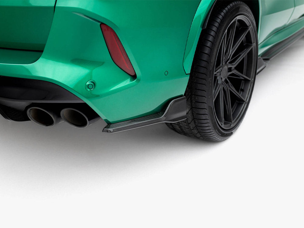 Prepreg Carbon Fiber Rear Side Splitters Bmw X5 M F95 Facelift