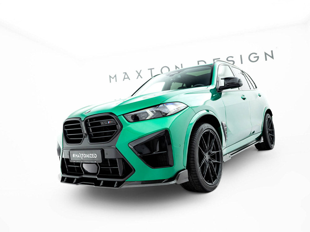 Prepreg Carbon Fiber Front Splitter Bmw X5 M F95 Facelift